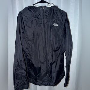 The North Face Womens Black Hyvent Rain Jacket Medium